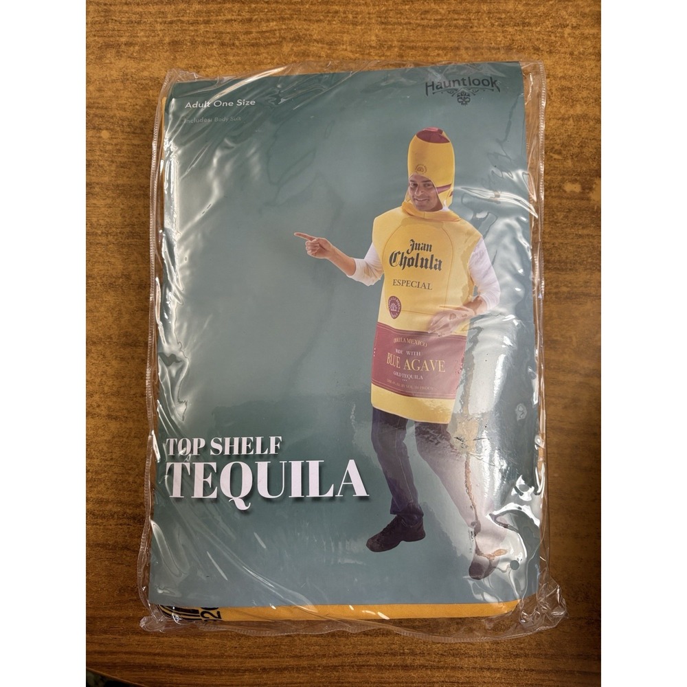 Hauntlook Top Shelf Tequila Bottle Costume Adult One Size Juan‎ Cholula Especial